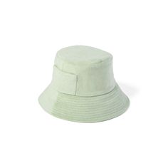 Trendy Green Cotton Hat, Casual Green Cotton Sun Hat, Green Cotton Hat With Short Brim, Green Cotton Bucket Hat One Size, Casual Lightweight Cotton Bucket Hat, Green Cotton Bucket Hat For Vacation, Green Cotton Bucket Hat For Outdoor, Green Cotton Outdoor Bucket Hat, Trendy Green Cotton Sun Hat