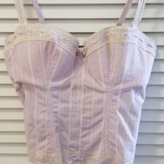 Says 34b Bit Fits Size 34c Too. This Was A Gift From Paris. One Of My Favorite Highend/Couture Lingerie Designers Ever. It's Too Small, Though. Timeless, Beautiful & So Sexy. Never Worn!! Feminine Fitted Camisole Bra, Elegant Purple Summer Bra, Fitted Lavender Bra For Spring, Elegant Purple Bra For Spring, Fitted Feminine Purple Bra, Feminine Fitted Purple Bra, Feminine Fitted Lavender Bra, Lavender Feminine Bra, Purple Fitted Bra For Spring