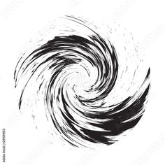 an abstract black and white swirl background