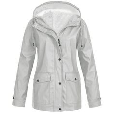 Patlollav Womens Solid Rain Jacket Outdoor Jackets Waterproof Hooded Raincoat Color/Size: Gray/S Gender: Women/Female/Girl It is made of high quality materials, durable enought for your daily wearing. I am sure you will like it! If you have any questions about this products, please feel free to contact us. We will contact you within 24 hours to provide you with a better solution. KEY: Womens fall fashion 2022, Christmas gifts, Womens plus size clearance, My orders Color: Beige.  Age Group: adult Rains Long Jacket, Windproof Jacket, Hiking Jacket, Waterproof Coat, Hooded Raincoat, Outdoor Jacket, Fleece Coat, Hiking Outfit, Hooded Coat