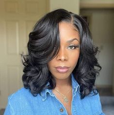 Bob Pendek, Kort Bob, African American Wigs, Body Wave Wig, Body Wave Hair