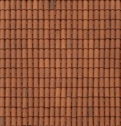 an orange tiled roof is shown in this image