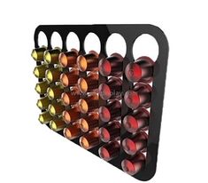 a wine rack filled with lots of bottles