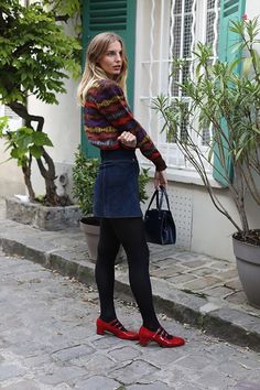 Mary Jane Shoe, Quoi Porter, Flats Outfit, Outfit Inspo Fall