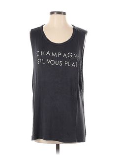 Daydreamer LA Sleeveless T Shirt Size: 2 Tops - used. 96% RAYON, 4% SPANDEX | Daydreamer LA Sleeveless T-Shirt: Black Tops - Size 2 Sleeveless T Shirt, Sleeveless Tshirt, Black Sleeveless, Black Top, Sleeveless Top, Women Handbags, Size 2, Womens Tops, Spandex