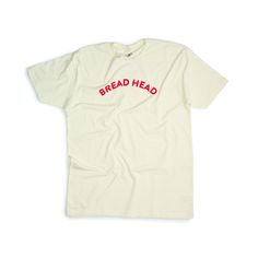 The perfect tee for every Bread Head! Bread Heads unite! This unisex, straight-fit tee is soft, comfy, and made from 100% cotton. Machine washable and tumble dry low, it’s perfect for every bread lover. Size Chart Bread Head, King Arthur Baking, Baking Company, Baking Sheets, King Arthur, Baking Tools, Baking Ingredients, Workout Tee, Tumble Dryer