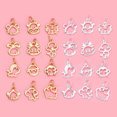 Sterling Silver Twelve Zodiac Charm, Animals Charm, Silver Twelve Zodiac Charm, Necklace Charms Bulk, Bracelet Charm Bulk,Earring Charm Bulk {Material}: sterling silver, solid silver, 925 sterling silver size: closed ring inner diameter 3.7mm rat 11.4*10.2mm ox 11.4*12mm tiger 11.4*9.6mm rabbit 11.4*11.4mm dragon 11.4*10.9mm snake 10*15mm horse 9*12.4mm sheep 11.2*11.2mm monkey 11.2*10.4mm rooster 11.4*10.7mm dog 10.8*12.2mm pig 11.2*12.2mm Silver Animal Design Jewelry For Gifts, Silver Jewelry With Animal Design For Gift, Silver Novelty Charm Bracelet For Birthday, Whimsical Charms Jewelry For Birthday, Whimsical Charm Jewelry For Birthdays, Whimsical Birthday Jewelry With Charms, Animal Design Dangle Jewelry Gift, Novelty Silver Jewelry For Birthday, Gold Novelty Jewelry For Birthday