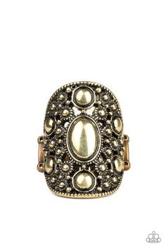 Maven Haven Brass Ring Paparazzi Consultant, Paparazzi Accessories, Oval Rings, Inspired Jewelry, Affordable Jewelry, Brass Ring, Brass Frame, Paparazzi Jewelry, Accessories Rings