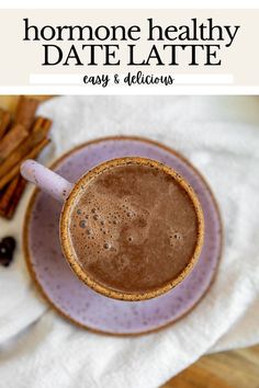 Date Latte Winter Drink, Chocolate Making, Vegan Drinks, Coffee Drink Recipes, Healthy Drinks Recipes, Health Drink, Smoothie Drinks, Infused Water, Tea Recipes