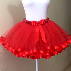 Tutu Diy, Rose Costume, Girls Tulle Skirt, December Outfits, Xmas Dress, 2piece Outfits