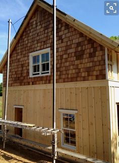 an image of a house being built on pinterest