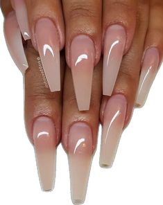 Ballerina Nails, Pink Nail, My Nails, Nail Shapes, Best Acrylic Nails