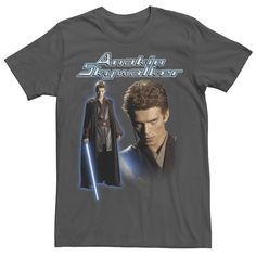 a star wars t - shirt with an image of luke sky walker on it