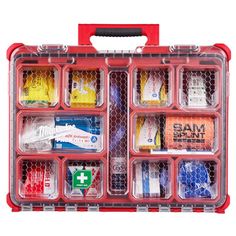 Milwaukee PACKOUT 193 pc First Aid Kit  Mfr# 48-73-8430C Rolling Tool Box, Milwaukee Packout, Emergency First Aid, Laser Levels, Modular Storage, Cold Pack, Class B, Aid Kit, First Aid Kit