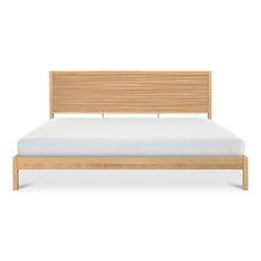 Marika Solid Wood Bed Natural Wood Bed, Modern Maximalist Decor, Walnut Bed, Eastern King Bed, King Upholstered Bed, Twin Platform Bed, Solid Wood Platform Bed, Solid Wood Bed, Iron Bed