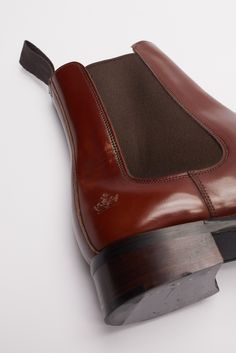 Indulge in timeless elegance with our Hazelnut Chelsea Boot. Meticulously crafted in England, it features luxurious hazelnut calf leather, a leather sole, and Goodyear welting. The subtle ultra-thin rubber layer provides comfort without compromising the classic aesthetic. Elevate your style with enduring quality. Made in England.  Chelsea Boot in Hazelnut Calf Leather Fully leather lined with full leather insole Goodyear welt construction Leather sole with an ultra thin rubber layer for ultra-comfort Heel height: 3cm Fits true to size, if in doubt between 2 sizes we recommend the smaller one Made in England Preserve Your Macian Luxury Shoes: Proper Care Essentials  When you own Macian luxury shoes, ensuring their longevity and pristine condition is essential. Leather, a natural material, r Beeswax Polish, Classic Aesthetic, Four Horsemen, Black Crane, Blue Flats, Comfortable Heels, Goodyear Welt, Pocket Bag, Horse Hair