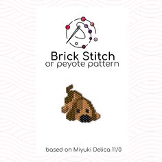 Miyuki Beads Pattern Brick Stitch, Miyuki Beads Pattern, Diy Seed Bead Earrings, Miyuki Delica Beads, Pendant Keychain, Brick Stitch Earrings, Design Palette, Brick Stitch Pattern, Keychain Charm