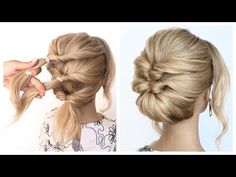 How to Style Your Hair for a Wedding the EASY WAY - YouTube Hair For A Wedding, Guest Hair, Hair Homecoming