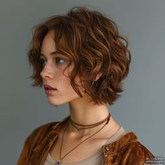 Short Wavy Hair Back View, Short Bob Haircuts Wavy Hair, Neck Length Wavy Hair, Short Wavy Hair Styles For Women, Short Wavy Hairstyles For Women Layered, Short Wavy Hair Undercut, Chin Length Wavy Hair With Layers, Short Wavy Hairstyles For Women Round Face