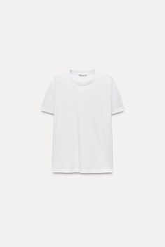 ENZYME FINISH COTTON T-SHIRT - Burgundy | ZARA United States Basic Summer T-shirt, Zara Crew Neck T-shirt With Relaxed Fit, Summer Basic T-shirt With Relaxed Fit, Classic Short Sleeve T-shirt For Summer, Classic Plain Summer T-shirt, Classic Basic Style T-shirt For Summer, Summer Everyday Plain T-shirt, Simple Relaxed Fit Short Sleeve Cotton Top, Simple Relaxed Fit Cotton Short Sleeve Top