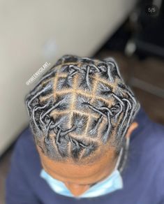 Locs Styles For Men, Braided Locs, Locks Styles, Black Haircuts, Loc Ideas