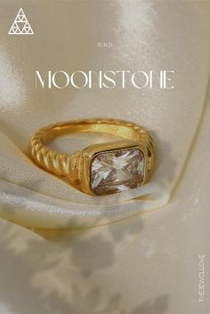 Let Moonstone Be Your Guide To Insight And Intuition With This Elegant And Captivating Ring, Radiating A Sense Of Wisdom And Sophistication. 💕 Get 10% Off On First Order 🎁 Free Gifts On Every Order 🚚 Free Shipping ⚡ Limited Stock #elegance #minimal #minimalism #minimalist #elegant #jewelry #ring Jewelry Ring, Elegant Jewelry, Minimalist Jewelry, Gemstone Ring, Promise Rings, Indian Jewelry, Elegant Style, First Order, Moonstone