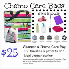 the back of a bag is shown with other items and text that says, $ 25