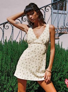 Nellie Mini Dress, Brunch Dress, Mini Dress White, Polly Dress, Grad Dresses, Festival Dress, Buy Now Pay Later, Spring Dress, Printed Mini Dress