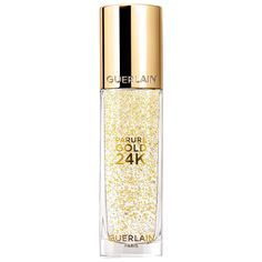 This lightweight, gel primer infused with pure 24 Karat gold flakes infuses the skin with hydration and radiance while allowing for a longer-lasting makeup result. Highlighted Ingredients: - 24-Karat Gold Flakes: provide luxurious radiance.Ingredient Callouts: Free of parabens. What Else You Need to Know: This luxurious and hydrating gel primer seamlessly melts into the skin to provide a more even and long-lasting finish under makeup, to smooth the appearance of fine lines, and to tighten skin. Make Up Primer, Gel Primer, Hydrating Primer, Luxury Cosmetics, How To Apply Foundation, Pat Mcgrath, Makeup Primer, Face Primer, Manicure Y Pedicure