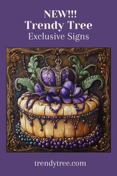 This stunning, exclusive Mardi Gras wreath sign showcases a regal design that perfectly captures the essence of the celebration. This sign is a must-have for crafting the ultimate Mardi Gras wreath, offering a unique and festive centerpiece that can’t be found anywhere else. #mardigras #mardi #gras #mardigrassign #wreathmaking #wreathsign #exclusive #exclusivesigns