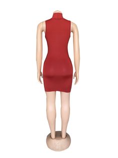 High Neck Sleeveless Sexy Hollow Out Hip Nightclub Dress Turtleneck Dress Sleeveless, Nightclub Dress, Burgundy Fashion, Dress Item, Dress Sleeve Styles, High Neck Sleeveless, Hip Dress, Color Pick, Product Name