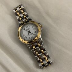 Pristine Condition! Needs A New Battery. Comment With Any Questions! -Rachel Mixed Metal Watches Women, Metal Watches Women, Mixed Metal Watch, Raymond Weil Watches Women, Metal Watch, Raymond Weil, Watches Women, Mixed Metals, Tango