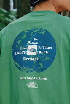 Protect Mother Earth, Nuptse Jacket, Tshirt Design Inspiration, World Environment Day, Entertainment Design, Shirt Design Inspiration, Big Sean, Never Stop Exploring, Earth Day