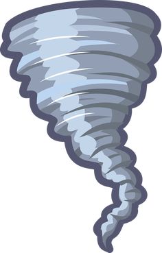 a tornado shaped object is shown on a white background