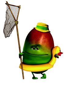 Euh...Bah...Je...Je m'appelle Mangue Debol ...Je suis, Euh...Un fruit normal...S'il vous plaît arrêtez de me regarder, ça me gêne, je vais rougir...Je...Euh...Voilà! Je sens que je mûris! Fruit Funny, Weird Fruit, Fandom Funny, Silly Images, Cute Memes, I Have No Friends, Cartoon Clip Art