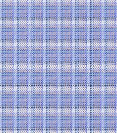 a blue and white checkered fabric