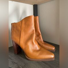 New Condition Leather Cowgirl Without Box Smoke Free Home Vince Camuto Tan Boots, Vince Camuto Shoes, Vince Camuto, Bootie Boots, Ankle Boots, Women Shoes, Boots, Leather, Women Shopping