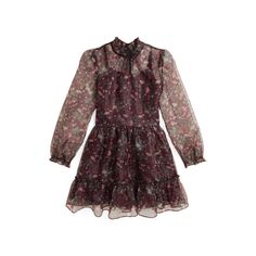 Crafted from airy organza fabric this occasion-ready dress is designed with a whimsical floral print ruffle trim and a slip underneath. Sweatpants And Sweater, Organza Dress, Classic Cardigan, Dress For Girls, Organza Fabric, Ralph Lauren Purple Label, Jumper Shirt, Us Open, Polo Dress