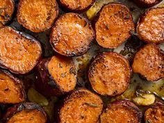 Crispy Roasted Sweet Potatoes, Cornbread Meals, Sweet Potatoes In Oven, Melting Sweet Potatoes, Best Sweet Potato Recipes, Fried Neckbones, Cooked Sweet Potatoes, Potatoes For Dinner, Best Sweet Potato