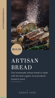 The Wheat Bakery Instagram Stories Template Visme Bakery Instagram, Instagram Advertisement, Instagram Stories Template, Social Media Templates, Artisan Bread, Instagram Story Template, Story Template, Social Media Graphics, Social Media Template