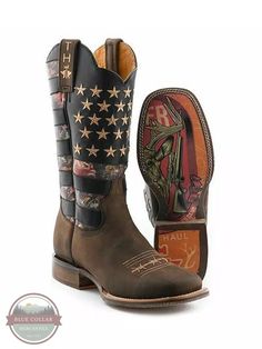 OPEN SEASON WESTERN BOOT WITH DEER HUNTER SOLE