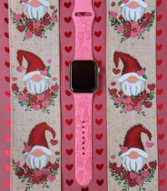 *Your engraved Apple Watch Band is handmade and therefore unique and one of a kind!    *Color in photos: Bubble Gum  *Watch Size: Compatible with 38mm, 40mm, 41mm, 42mm, 44mm, 45mm watch sizes.  *Watch Band Lengths:   38/40/41mm - Small/Medium fits wrist circumference 5.1-7.1 inches (130-180 mm) - Medium/Large fits wrist circumference 5.9-7.9 inches (150-200 mm)   42/44/45mm - Small/Medium fits wrist circumference 5.5-7.3 inches (140-185 mm) - Medium/Large fits wrist circumference 6.3-8.3 inches Customizable Adjustable Apple Watch Band As Gift, Personalized Pink Watch Accessories For Gift, Handmade Pink Watch Bands As Gift, Personalized Pink Watch Accessories Gift, Personalized Pink Apple Watch Band As Gift, Personalized Pink Apple Watch Band For Gift, Handmade Red Watch Bands For Gift, Handmade Red Watch Bands As Gift, Lake Forest