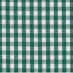 a green and white checkered fabric