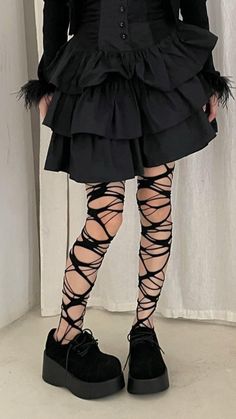 Shop from Cutiekillshop.com 🎀
 • use code ‘CutieKill’ for 10% off💫
 • Worldwide free shipping🌎
 • 50% Cute 50% Dark - your adorable plan Trendy Thigh High Stockings For Party, Trendy Black Tights For Alternative Fashion, Trendy Black Legwear For Alternative Fashion, Punk Style Party Stockings, Edgy Black Party Hosiery, Edgy Black Party Stockings, Trendy Black Legwear For Spring, Punk Style Thigh High Tights For Party, Edgy Thigh High Stretch Legwear