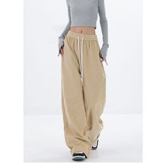 Khaki Corduroy Wide Leg Pants  Material: Cotton  Size: S, M, L, XL, Color: Khaki Pants Type: Wide Leg Pants Style Type: Street Trendy  Season: Spring, Fall, Winter,   Occasion: Leisure, Outdoor, Daily, Vacation, Fall Outfits Spring Corduroy Streetwear Pants, Spring Corduroy Pants For Streetwear, Baggy Corduroy Bottoms, Casual Khaki Corduroy Bottoms, Trendy Baggy Corduroy Bottoms, Khaki Corduroy Bottoms For Fall, Fall Corduroy Khaki Bottoms, Fall Khaki Corduroy Bottoms, Casual Full Length Corduroy Bottoms