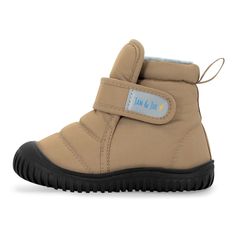 Toasty-Dry Booties are the perfect flexible and adjustable boot for cold weather!    Water-Resistant:With PVC, fluorine, and PFAS free Bionic-Finish® Eco technology  Flexible: Moves effortlessly with your child&apos;s feet   Insulated: Temperature rated -10℃ with inner Sherpa lining and insulated middle layer  Lightweight: Not your average clunky boot!  Me-Put-On™:  Smart shoe-tongue and adjustable hook-and-loop closure     Back to Toasty-Dry Booties | See more Toddler Winter Boots Eco Technology, Toddler Winter Boots, Kids Winter Boots, Cozy Boots, Waterproof Sneakers, Toddler Winter, Toddler Boots, Rain Pants, Soft Brown