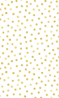 a white background with gold dots on it