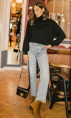 Fall Outfit Casual, Outfit With Jeans, Dinner Outfit, Adrenal Fatigue, Looks Street Style, Style Fall, Jeans Casual, Dinner Outfits, 가을 패션