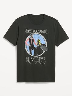 Fleetwood Mac™ T-Shirt | Old Navy Fleetwood Mac Shirt, Pajamas Gift, Fleetwood Mac, Family Maternity, Big And Tall, All Rights Reserved, Holiday Fun, Rib Knit, Old Navy