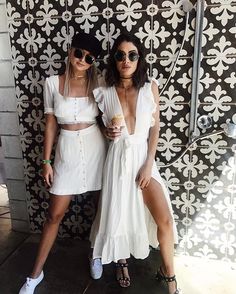 Check out #Coachella #coachella2017 pictures here https://www.instagram.com/azarialamode/ Sara Sampaio, Festival Looks, Little White Dresses, Rave Outfits, Passion For Fashion, Spring Summer Fashion, Dress To Impress, Chic Style, Boho Fashion